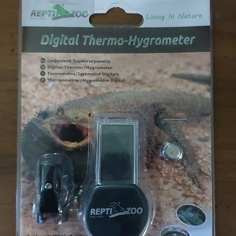 Digital Thermo-Hygrometer for Reptiles